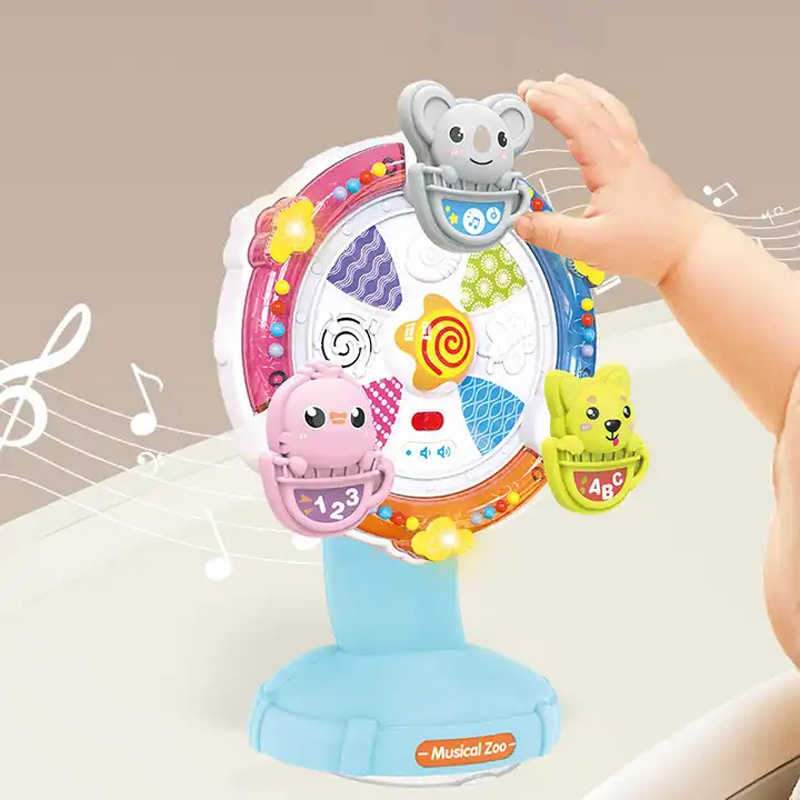 Wholesale Hot Selling Musical Toy For Baby Windmills Toys Spinning Wheel