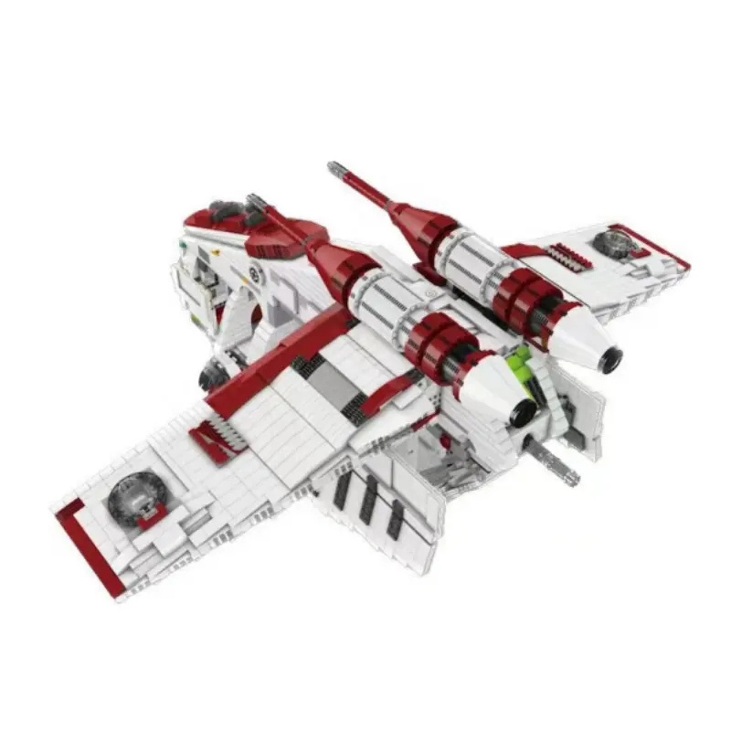 Mould King 21066 MOC Star Clone Wars UCS Republic Gunship 75309 Lepins Build Blocks Compatible Legoings