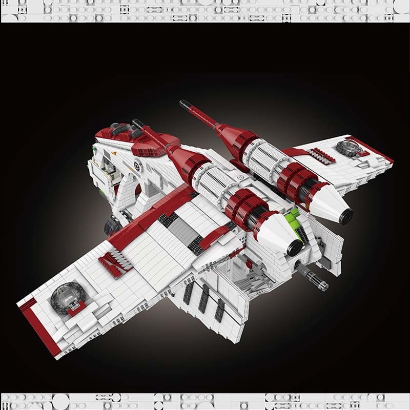 Mould King 21066 MOC Star Clone Wars UCS Republic Gunship 75309 Lepins Build Blocks Compatible Legoings