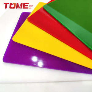 TOME Factory direct sale 1mm 2mm 3mm white acrylic sheets milky white acrylic sheet