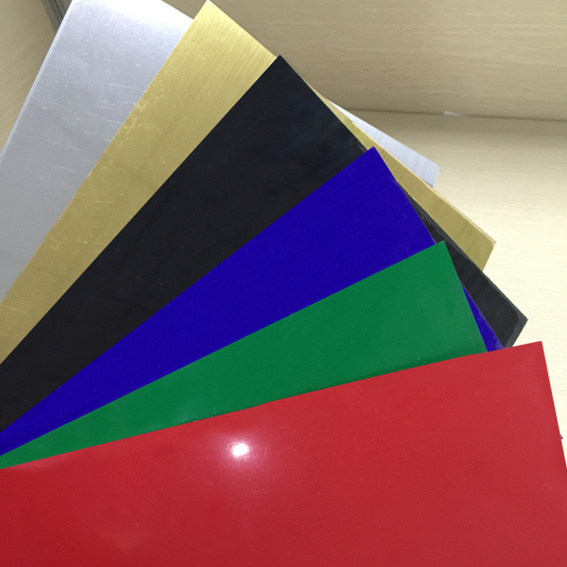 Two Colors Plastic Abs Sheet For Sign Materials For Lasering Engrave