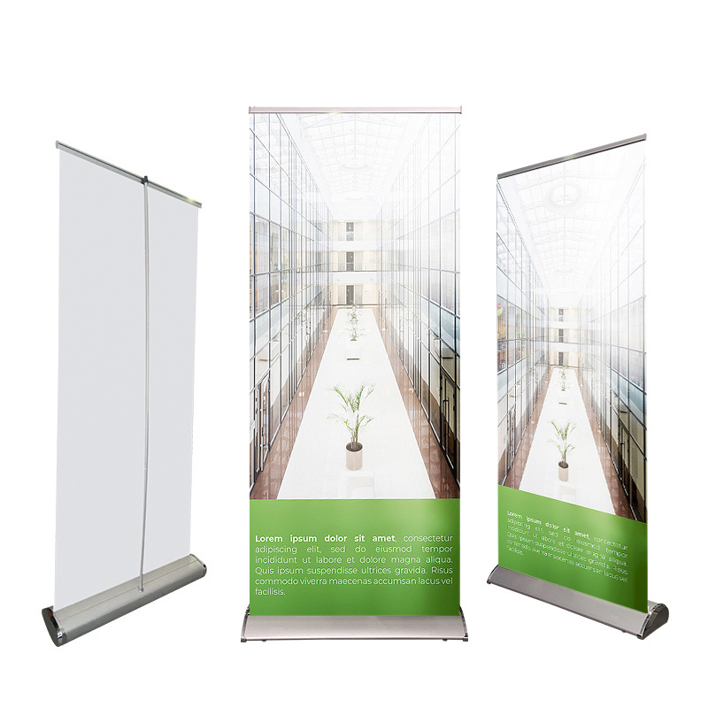 Outdoor exhibition wholesale flex banner roll advertising high quality aluminum base banner rolls