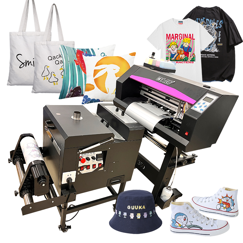 A3 DTF inkjet printer set heat transfer t-shirt printing machine direct to film printer with XP600 print head