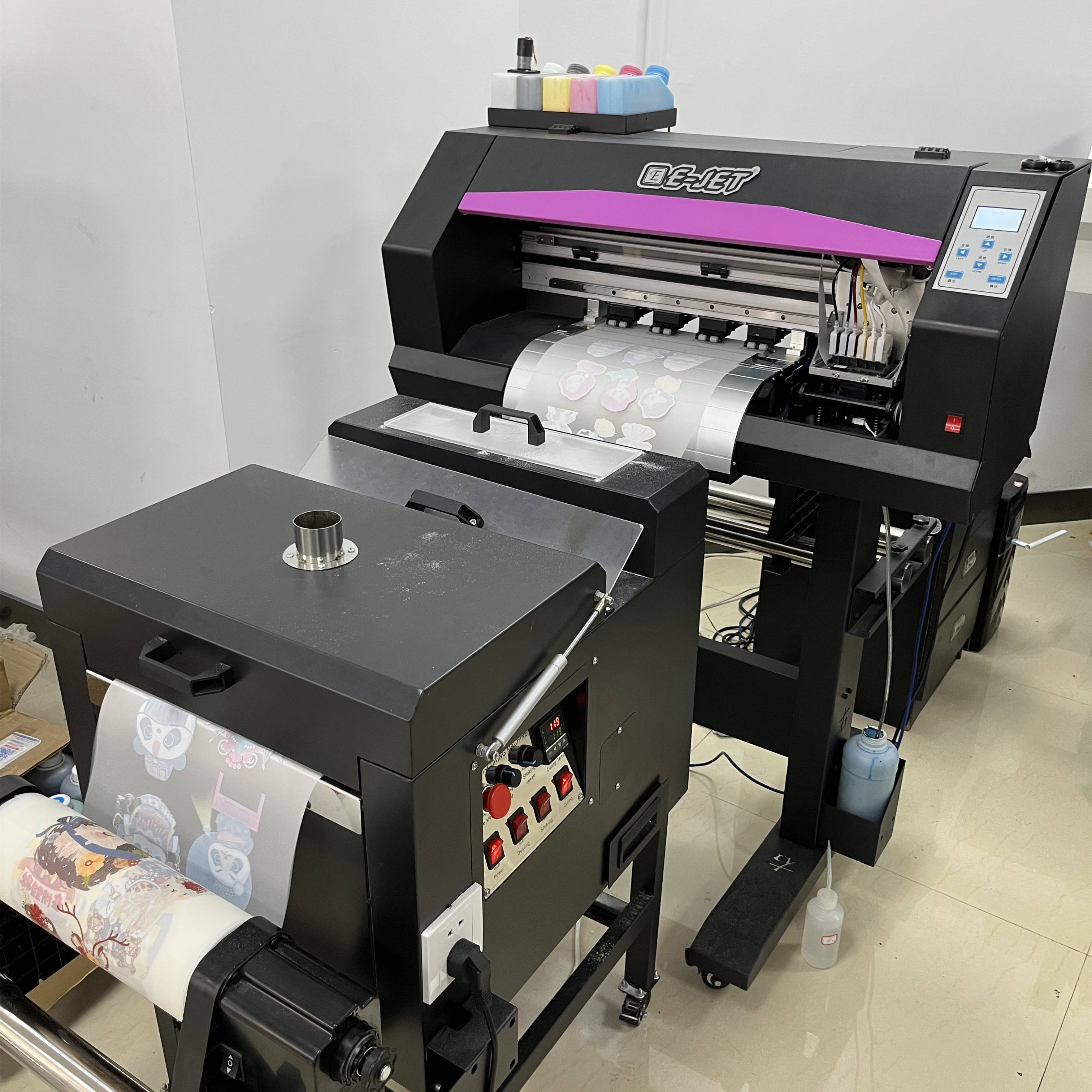 A3 DTF inkjet printer set heat transfer t-shirt printing machine direct to film printer with XP600 print head