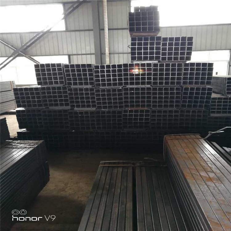 Tometal EN10219 standard sizes rhs shs mild steel hollow section galvanized square pipe rectangular welded steel tube