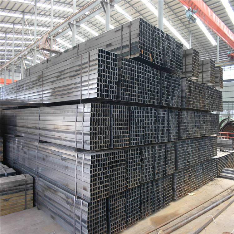 Tometal EN10219 standard sizes rhs shs mild steel hollow section galvanized square pipe rectangular welded steel tube