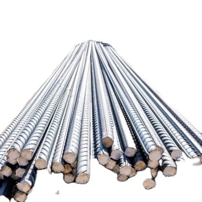 AISI Bar Iron Rod Deformed Carbon Steel for Reinforced Construction Rebar Steel Hot Rolled 6mm 8mm 10mm 12mm 16mm 20mm Is Alloy