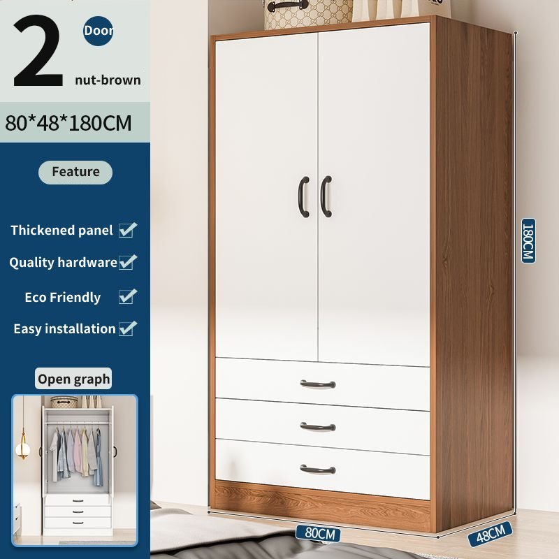 Popular bedroom wooden closet with drawer storage closet for sale