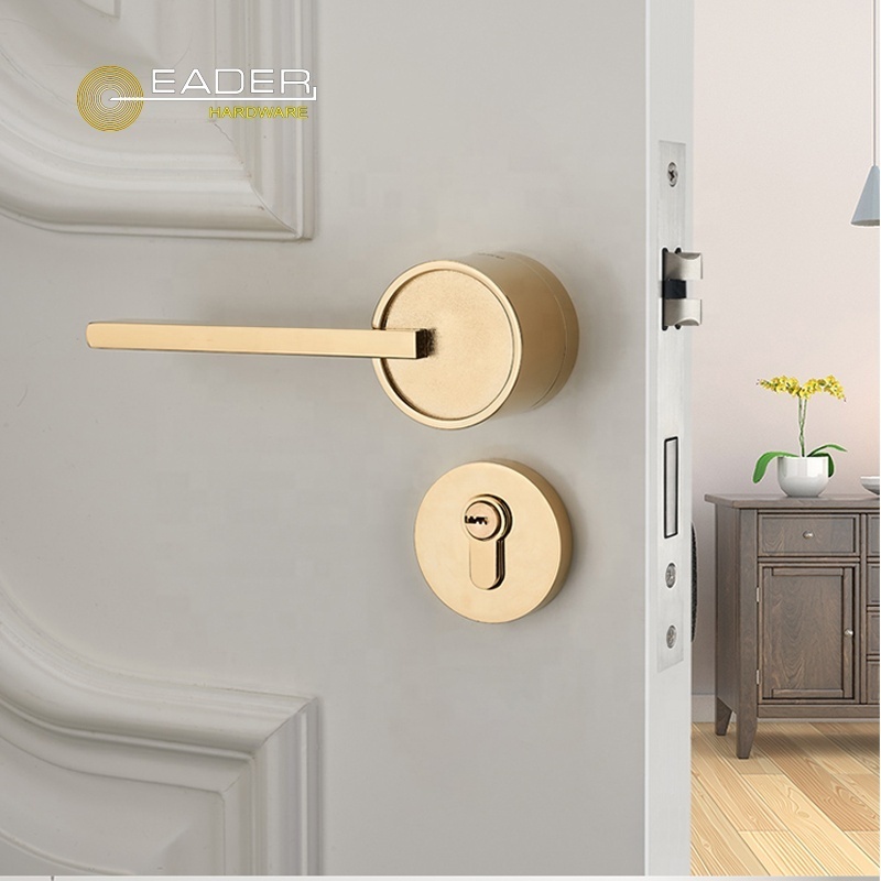 EADER-Bedroom Door Handle bedroom door lock indoor Nordic modern simple lock family room lock