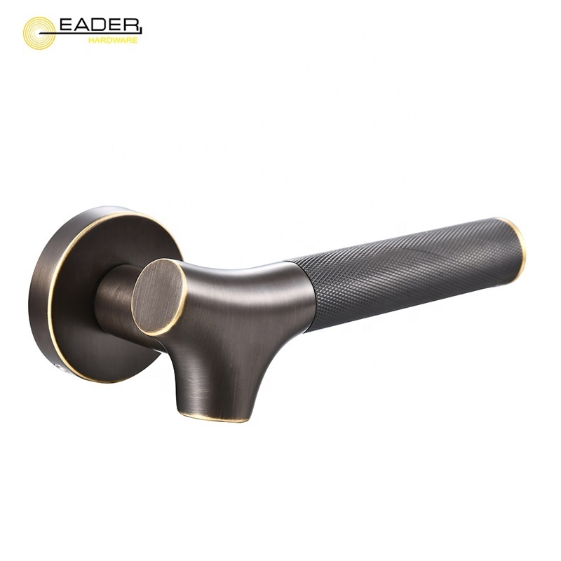 EADER Door Knob Brass Indoor Bedroom Door Hardware Villa Simple High Quality European Standard Door Lock Set