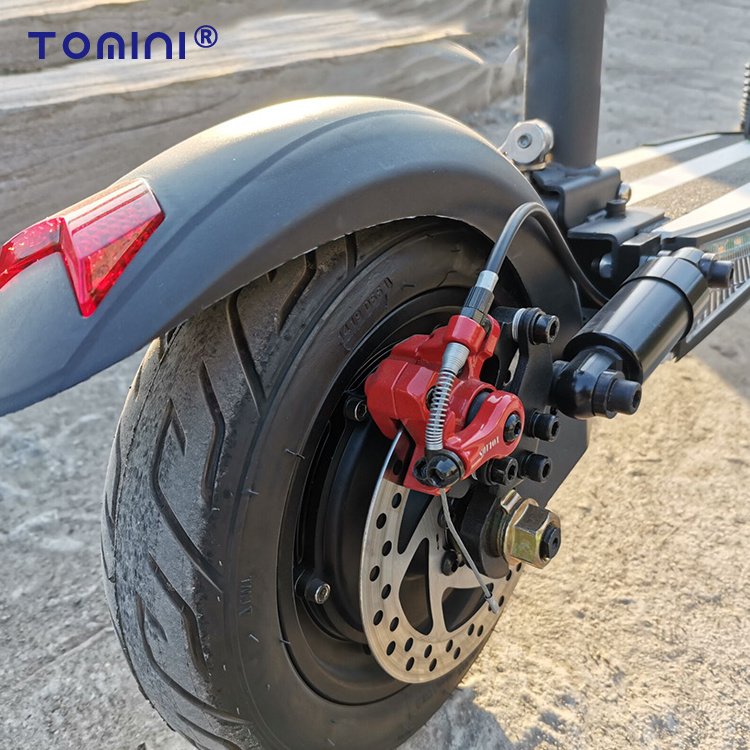 TOMINI Dual suspension Two wheels high speed electric kick scooter 500w with CE