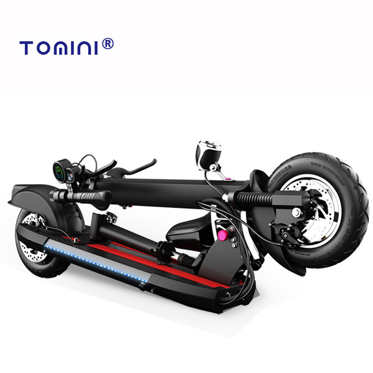 Tomini wholesale 10 inch adult electric scooter folding e city scooter