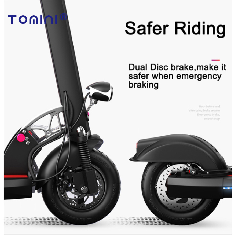 Tomini wholesale 10 inch adult electric scooter folding e city scooter