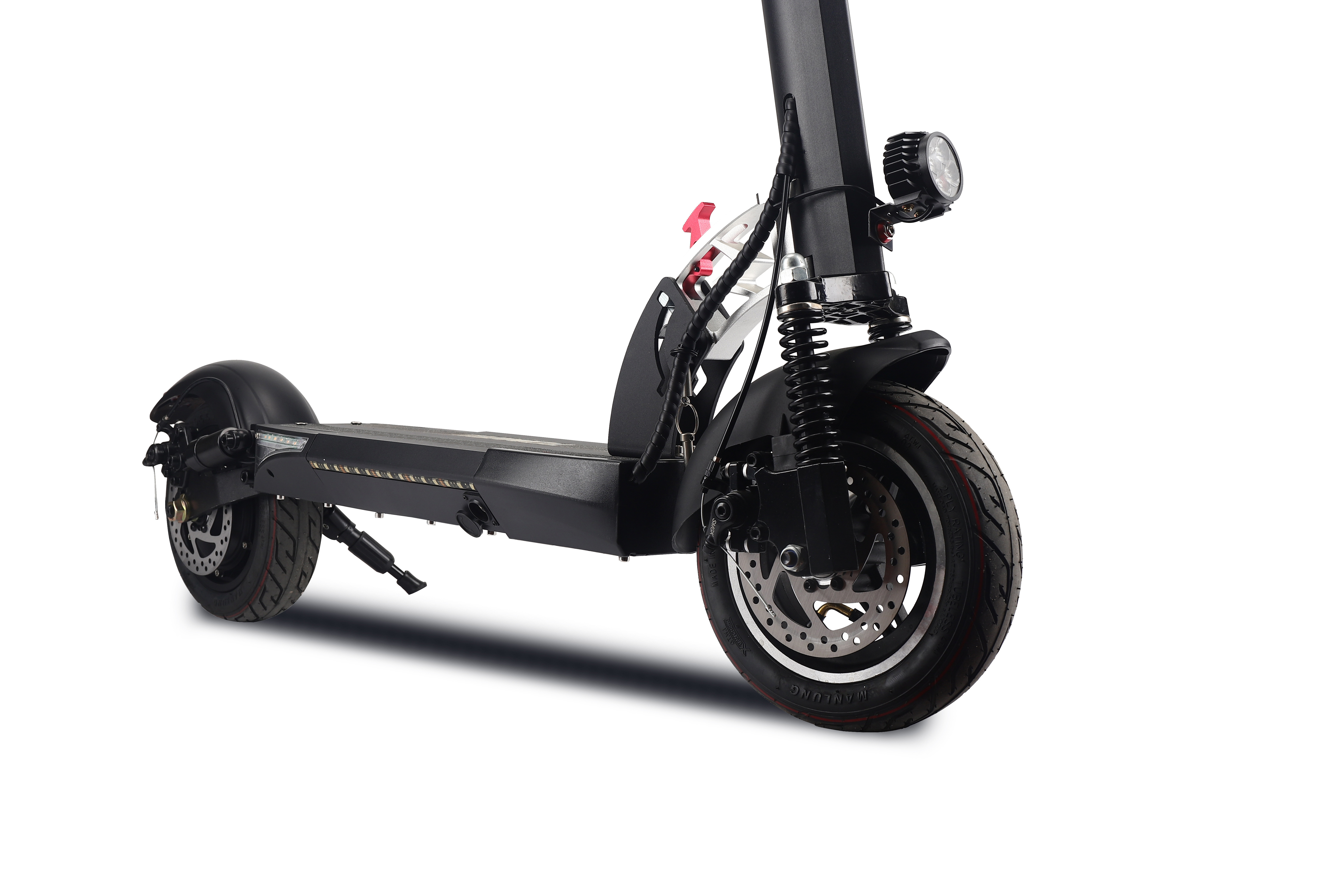 Tomini CE/ROHS Foldable 10 Inch Electric Moped monopattino Scoter Two Wheel 500W Electric Scooter With Seat