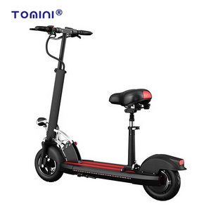 Tomini wholesale 10 inch adult electric scooter folding e city scooter