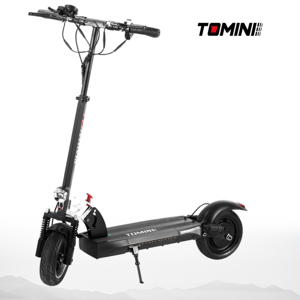 TOMINI Dual suspension Two wheels high speed electric kick scooter 500w with CE