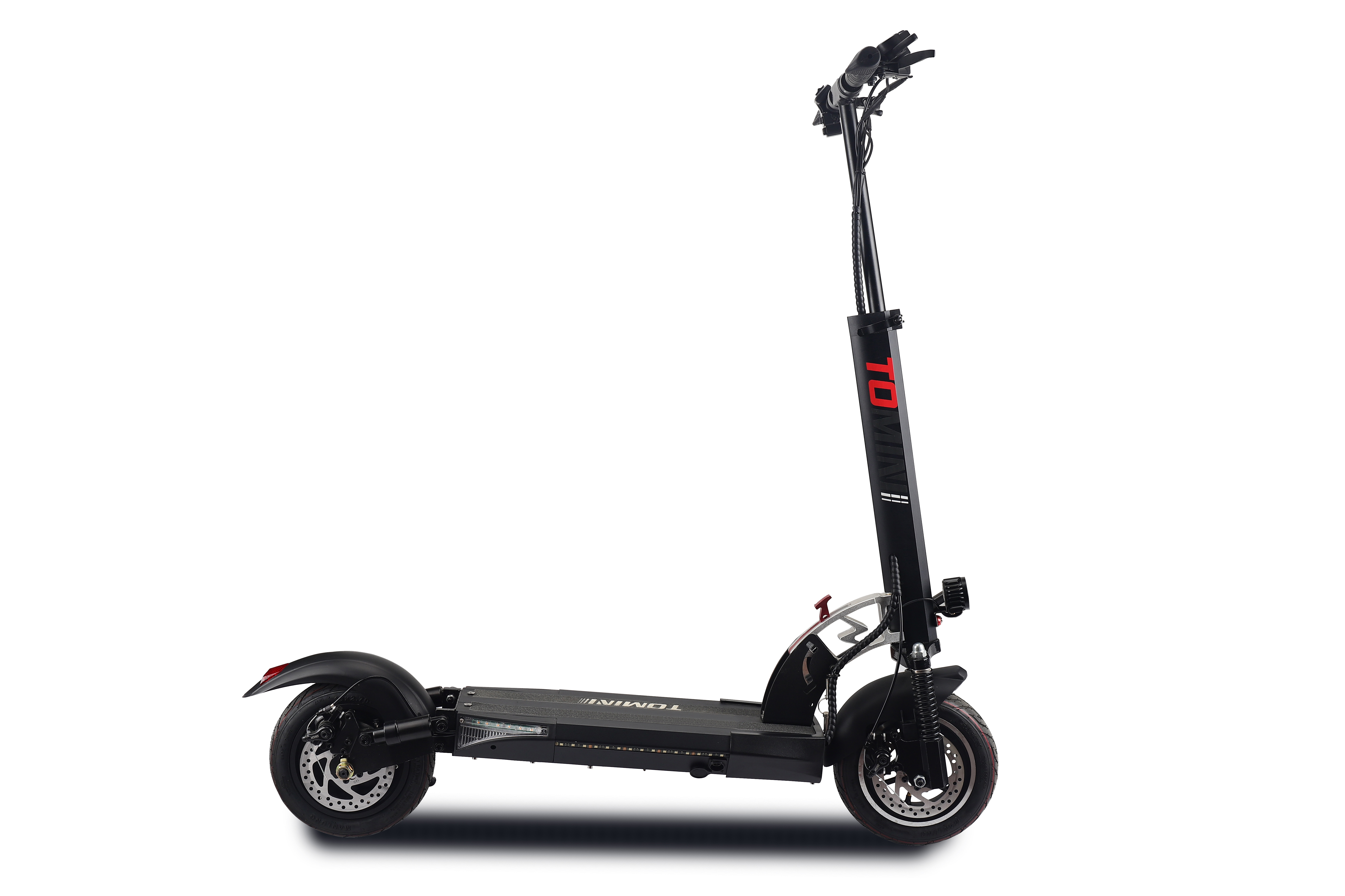 Tomini CE/ROHS Foldable 10 Inch Electric Moped monopattino Scoter Two Wheel 500W Electric Scooter With Seat