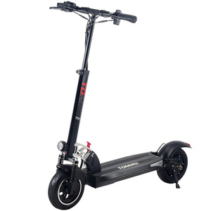 Tomini CE/ROHS Foldable 10 Inch Electric Moped monopattino Scoter Two Wheel 500W Electric Scooter With Seat