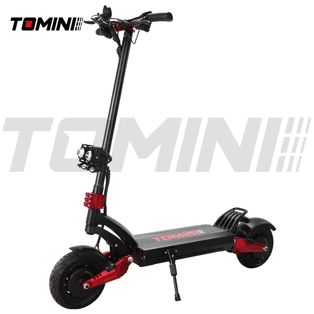 Tomini import 60V 30AH 5600W electric e scooter dual motor escooter electric scooters with seat and suspensions from china