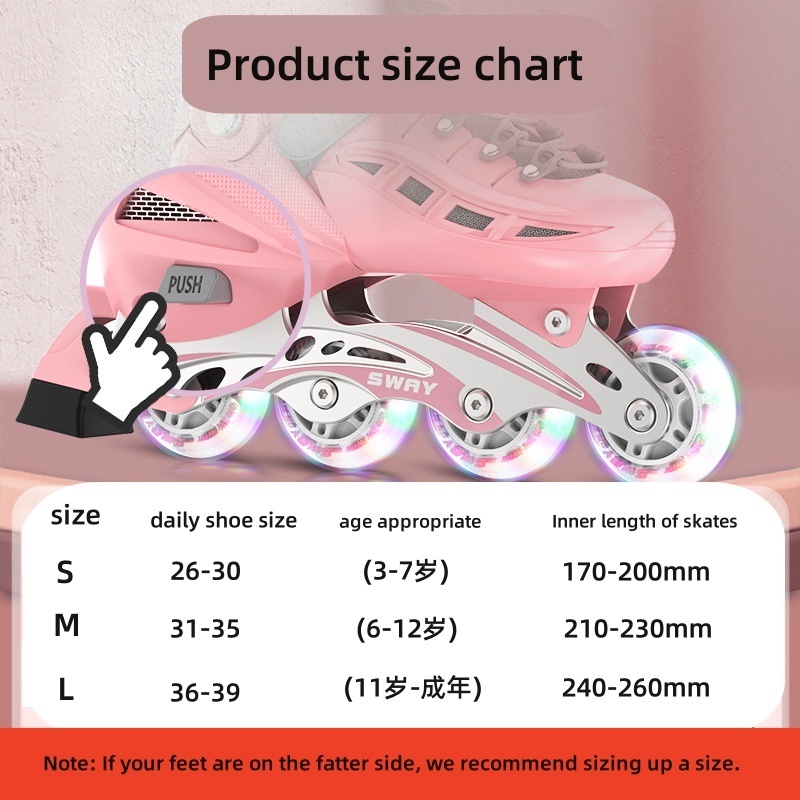 Factory Hot Sale Inline Skates Professional Roller Skating Shoes Sliding Free Roller Skates