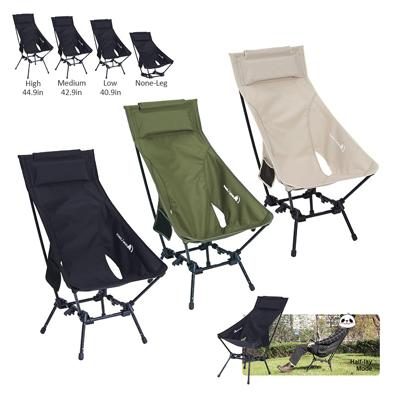 Fordable Chairs for Heavy People Outside Camping Hiking Fishing Picnic Beach Portable Camping Chair