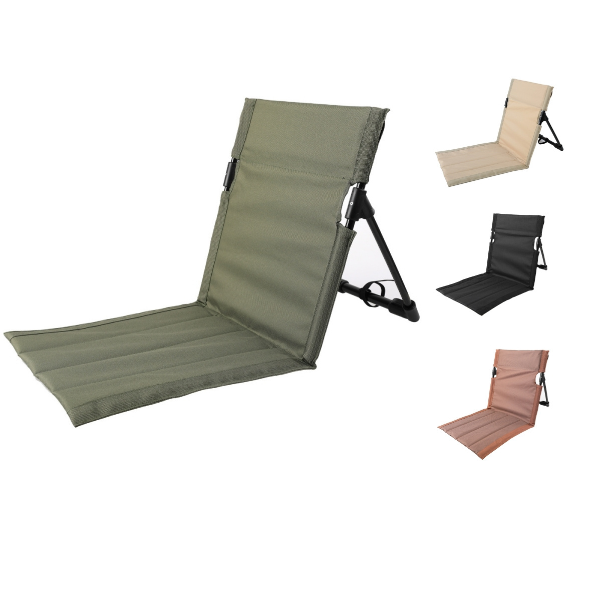 Outdoor Aluminium Lightweight Comfortable Folding Chair Park Leisure Beach Portable Single Lazy Chair