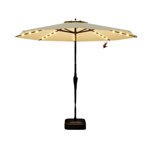 Outdoor Garden Sunshade Umbrella Camping Banana Umbrella with Table & Chairs Patio Umbrellas & Bases Stall