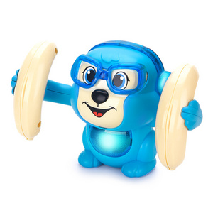 Baby Early Education Toys Dancing Monkey With Light And Music Four Color Cute Animal Toys