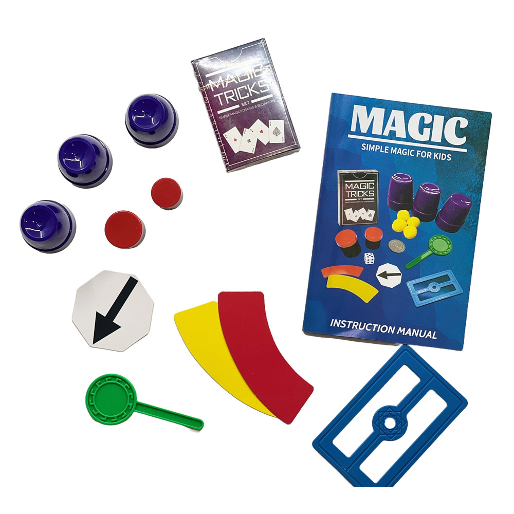 300+ Amazing Magic Tricks Kit for Beginner Magicians, Step-by-Step Instructions Included