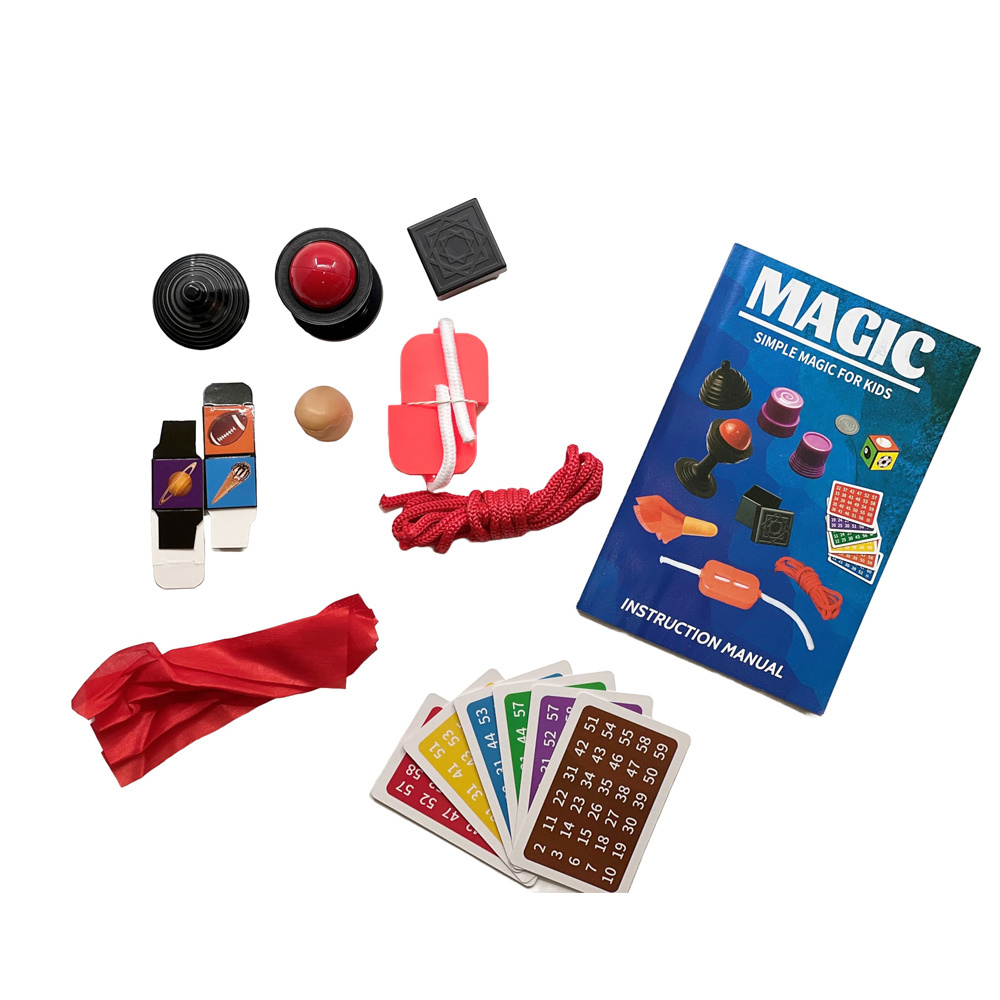 300+ Amazing Magic Tricks Kit for Beginner Magicians, Step-by-Step Instructions Included