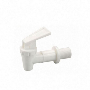 Factory direct plastic bucket faucet fittings bubble wine glass bottle plastic faucet ceramic bottle water valve outlet