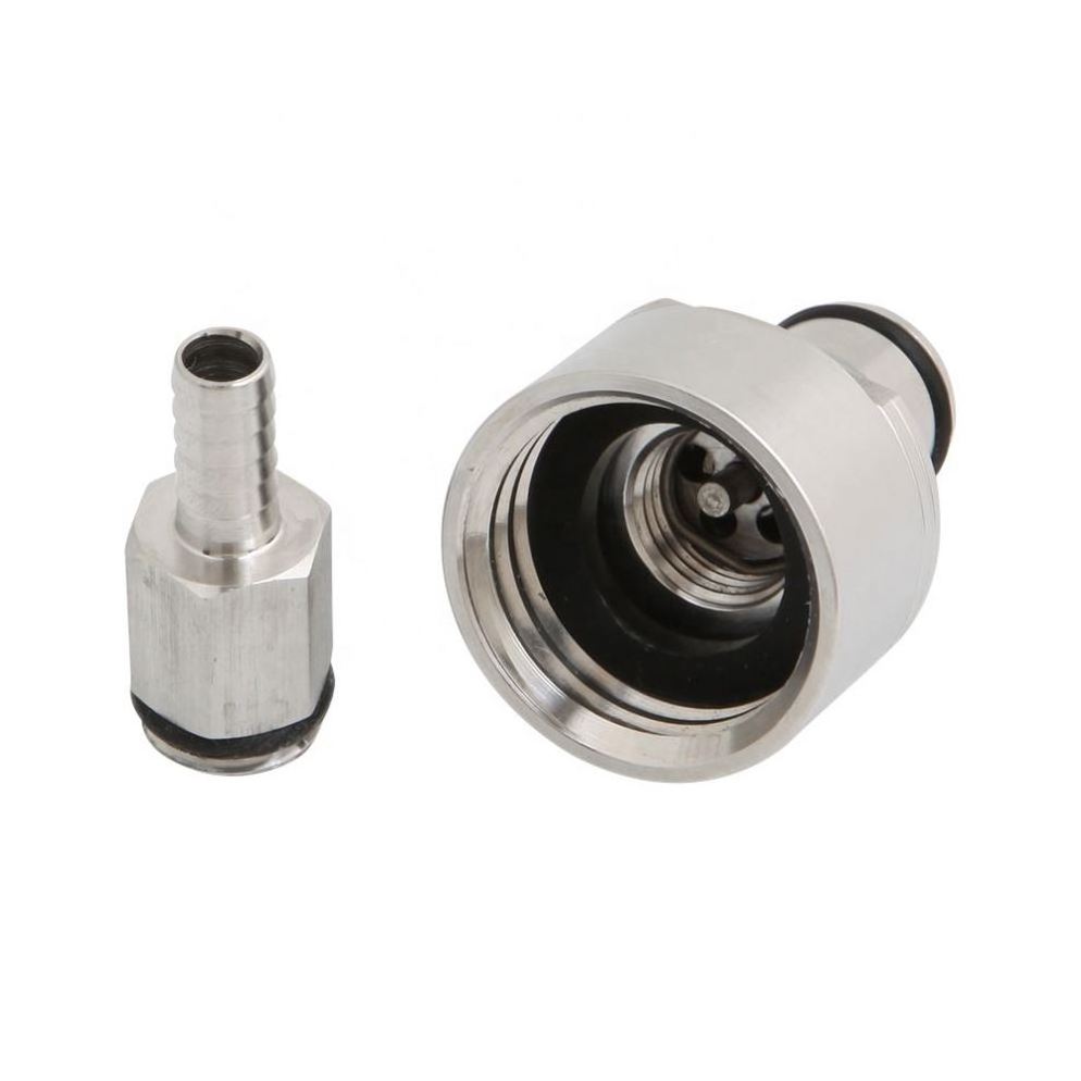 Stainless Steel 304 Carbonation Ball Lock Beer Keg Post Disconnect Fitting with 5/16