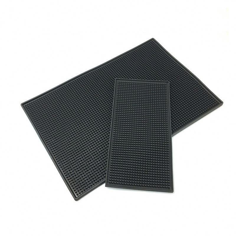 Anti-slip Bar Rubber Mat PVC Pad Coaster Kitchen Placemat Barber Insulation Cup Mug Set Beer Whiskey Waterproof Bar Accessories