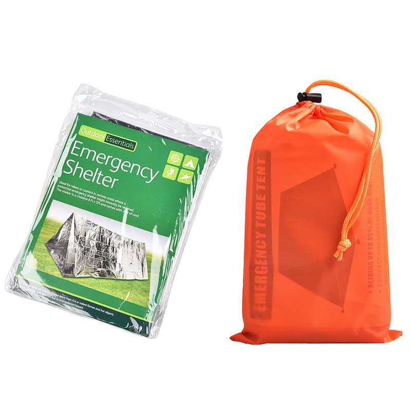 Emergency Sleeping Bag, Emergency  Shelter Life Tent, Waterproof Survival Tent