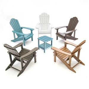 Wholesale Waterproof Patio Garden Chair Plastic Adirondack Chairs Folding Furniture