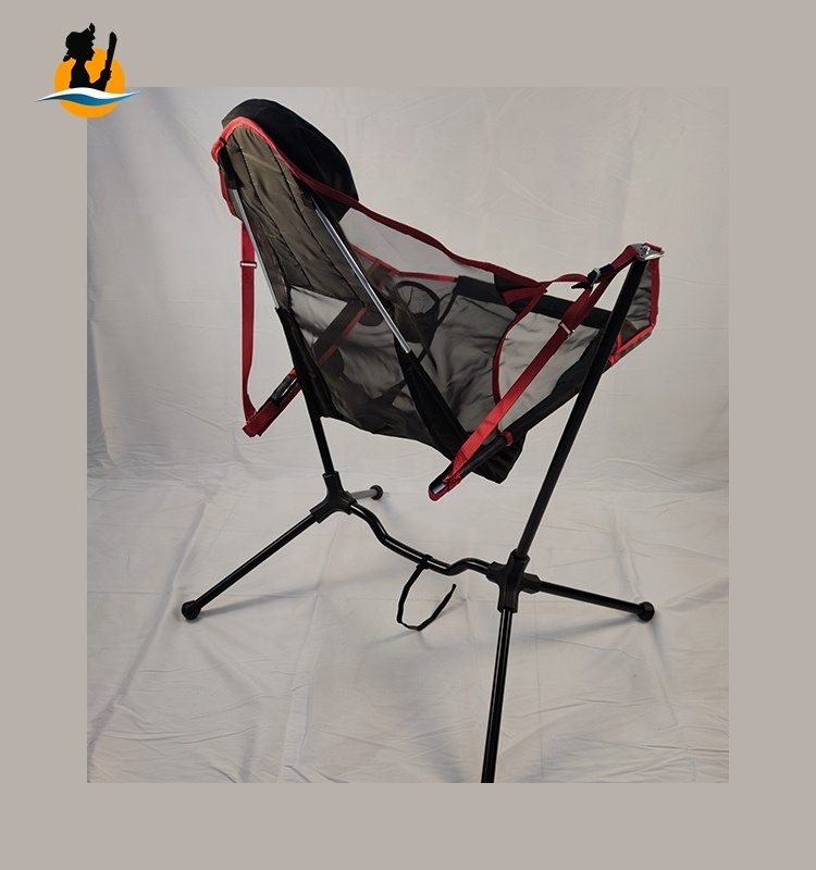 Tomsawyer Portable foldable swing recliner outdoor Beach hiking folding hammock Camping rock chair for Adults