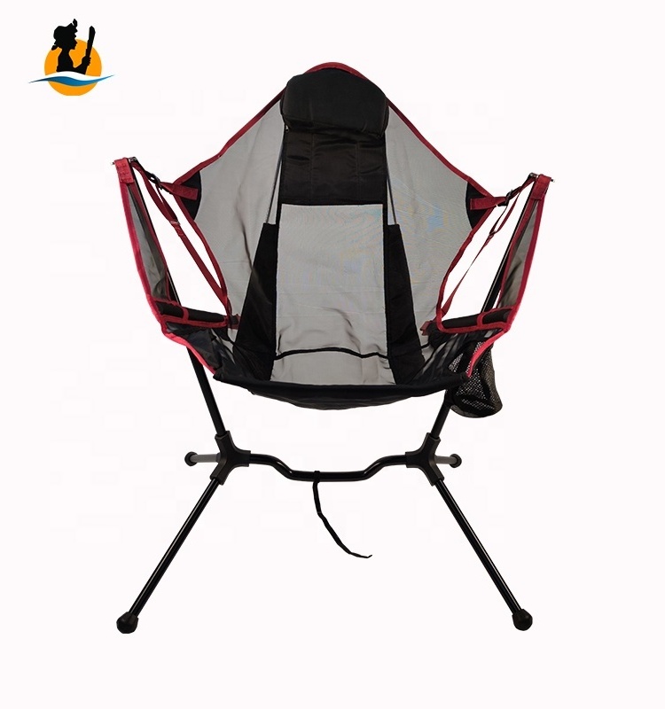 Tomsawyer Portable foldable swing recliner outdoor Beach hiking folding hammock Camping rock chair for Adults