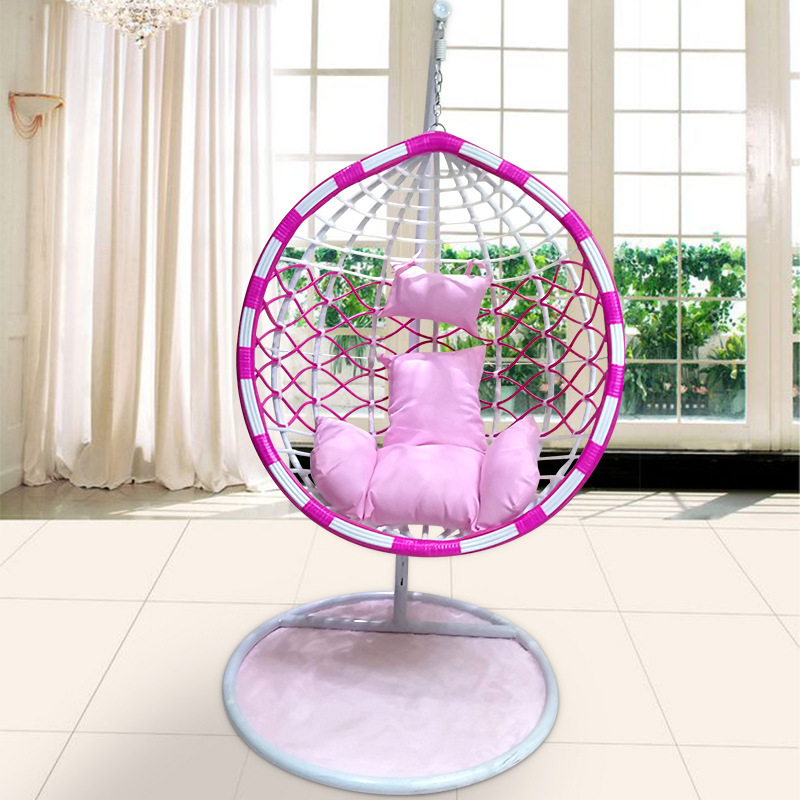 High Quality Indoor Hanging Patio Swing Chair Stylish Outdoor Egg Swing Chair Rattan Swing Chair With Metal Stand