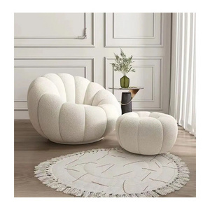 Lazy pumpkin sofa Internet celebrity luxury single sofa chair living room balcony tatami swivel lazy sofa