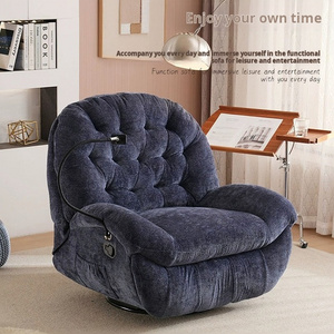 Modern Lazy Rocker Recliner Chair Home Furniture Multifunction Living Room Adjustment Electric Single Chair