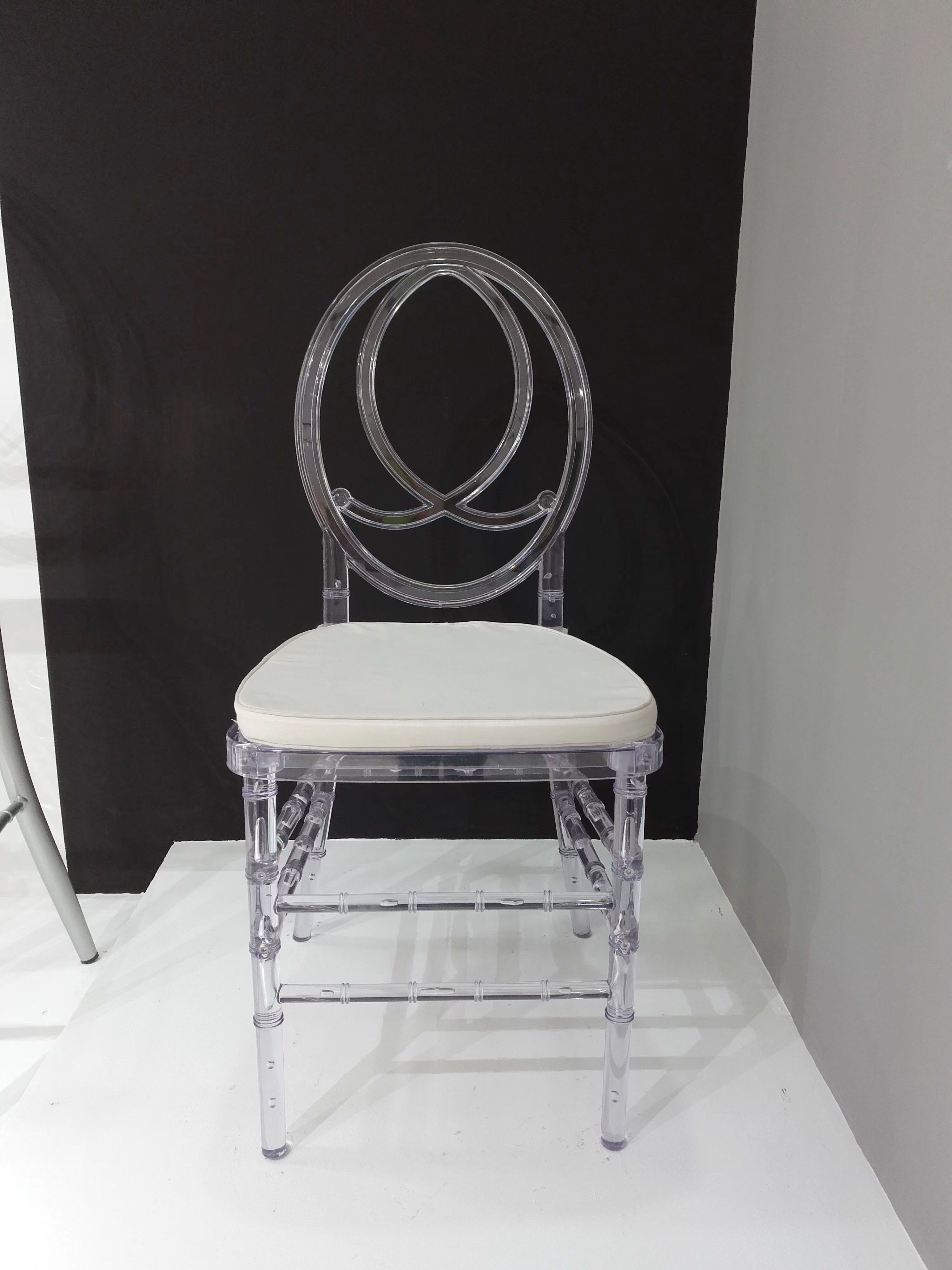 royal Crystal Transparent Commercial Bamboo Napoleon Luxury Chair Banquet hotel PC wedding Chairs for sale rent rentals