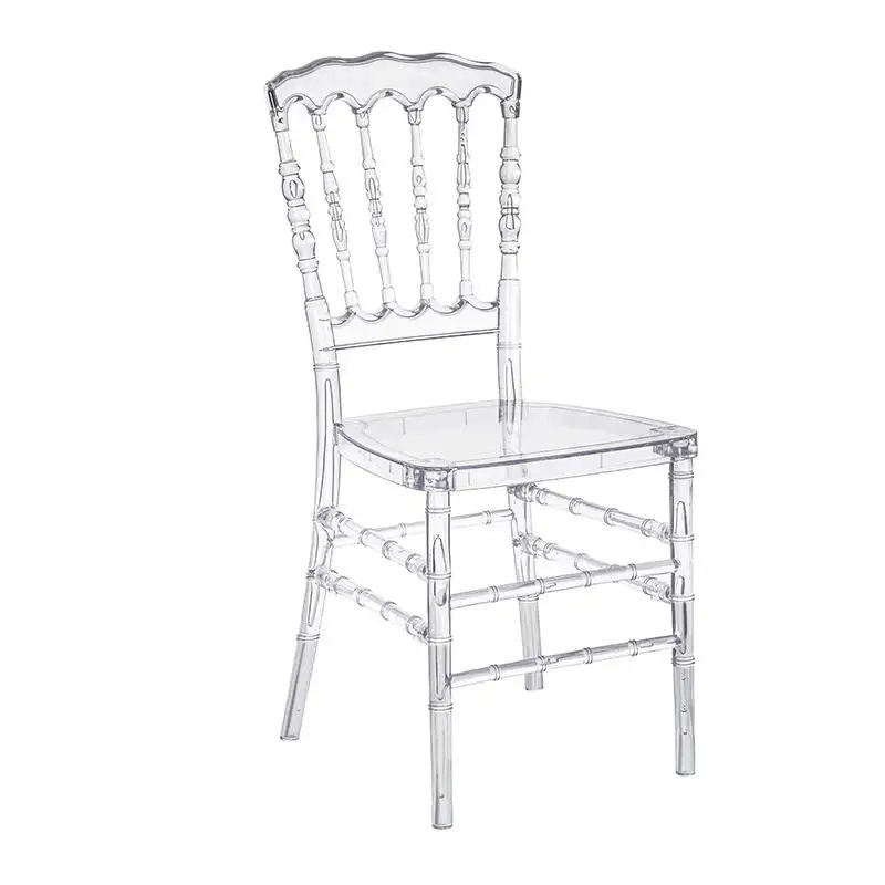 Gold White Wash Chiavari Chair Velvet Cushion Chavari Chairs Wedding Banquet Stackable Party Events Rentals PP Plastic Chair