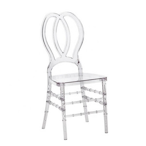 Wholesale Acrylic Plastic Clear Banquet Transparent Infinity Stackable Wedding Hotel Dining Chair