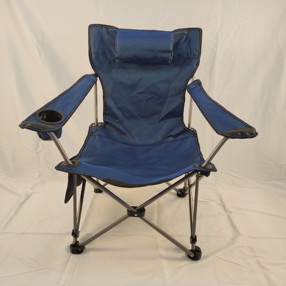 2023 Lightweight Beach Lounge Chair Outdoor Camping Folding Chair Recline For Adults