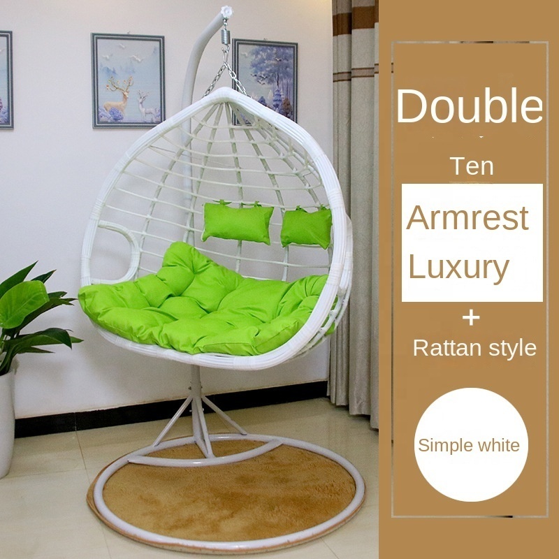 High Quality rattan bird's nest Nordic basket chair indoor balcony hanging chair household swing rattan egg chair