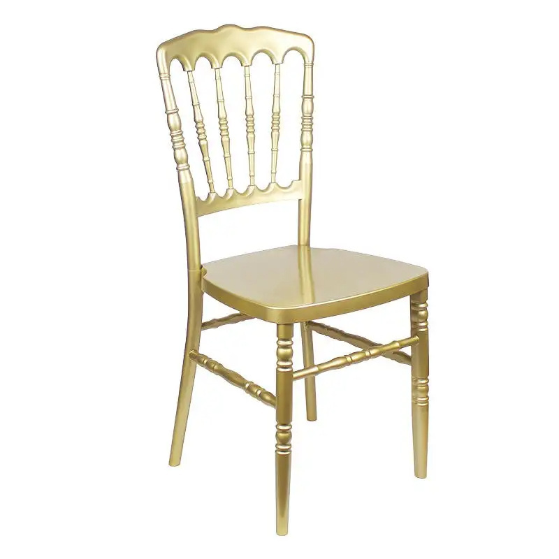 Gold White Wash Chiavari Chair Velvet Cushion Chavari Chairs Wedding Banquet Stackable Party Events Rentals PP Plastic Chair