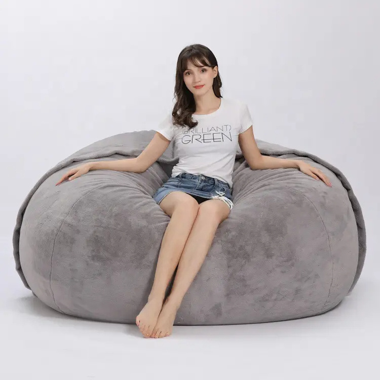 sponge compressed foam bean bag chairs modern giant coffee heated bean bag chair for adults