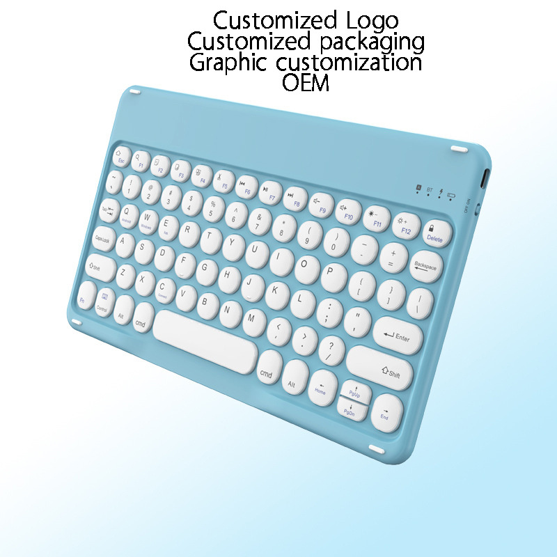 Suitable For i-pad 10 inch Bluetooth keyboard Tablet PC Notebook Mobile Phone General Huawei Customized Keyboard Portable