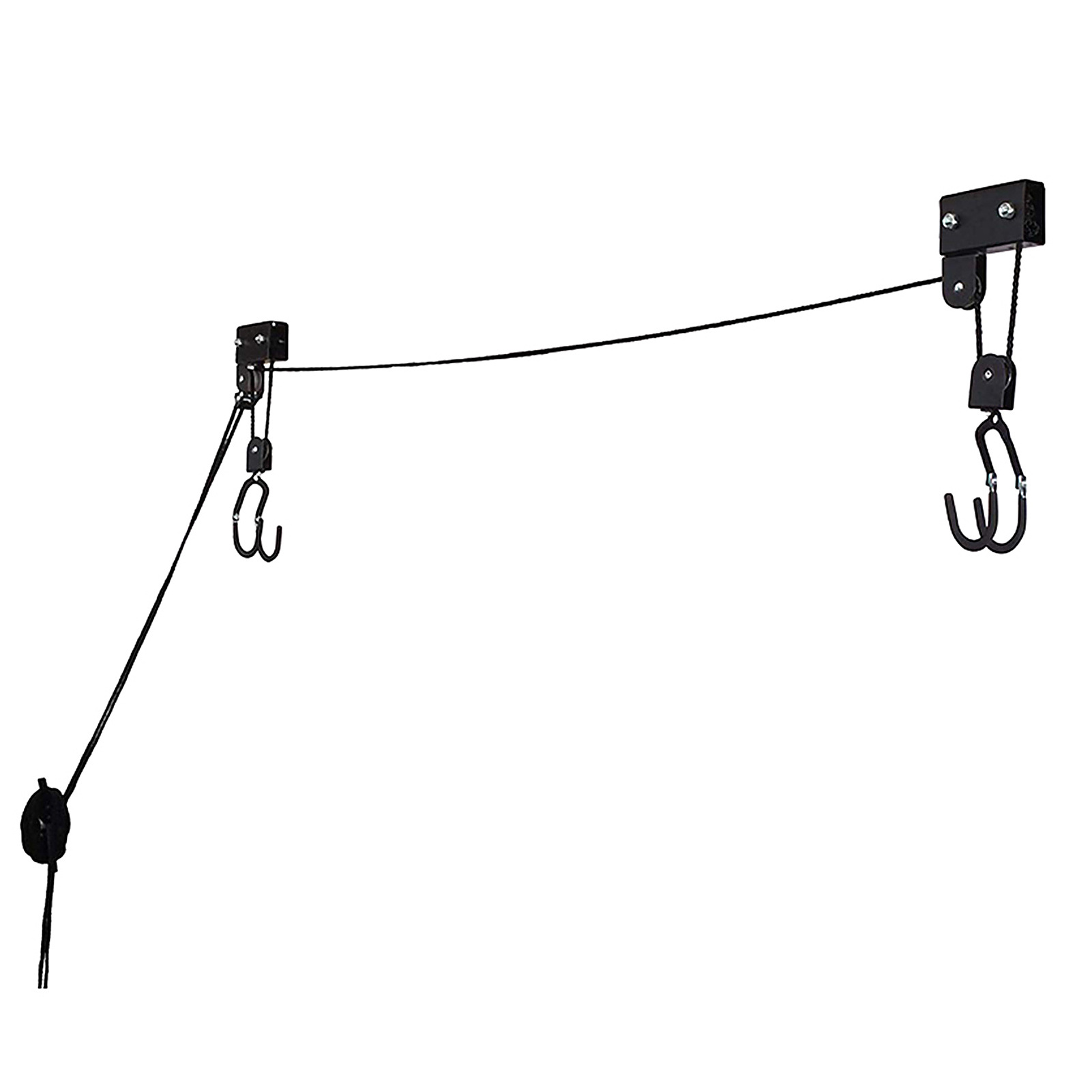 Kayak Lift with Hanging Pulley System Kayak Ceiling Rack Garage Ceiling Mount for Bicycle Paddleboard Canoe