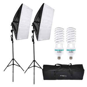 Andoer Photo Video Equipment  Photography Studio Softbox Light Kit